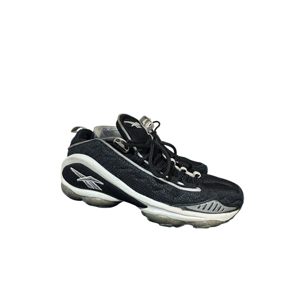 Vintage Reebok The Answer DMX 10 Black White Gold Size 9.5 Mens Athletic Running